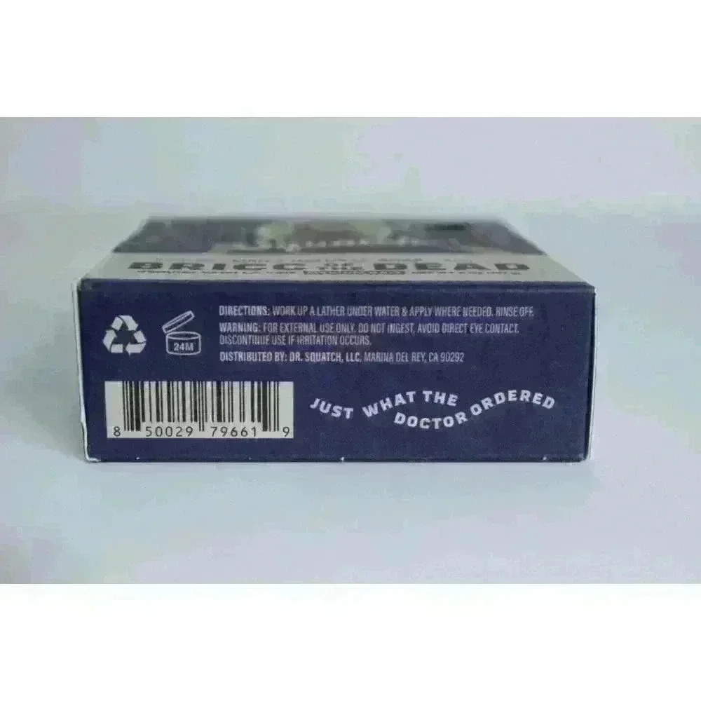 DR. Squatch Bricc of the Dead Soap - 5oz Limited Edition Medium Grit New In Box - Picture 6 of 8